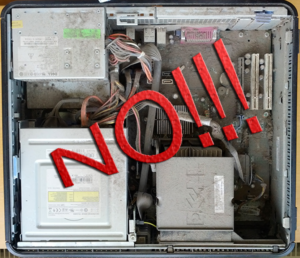 Dust filled PC - No!!!